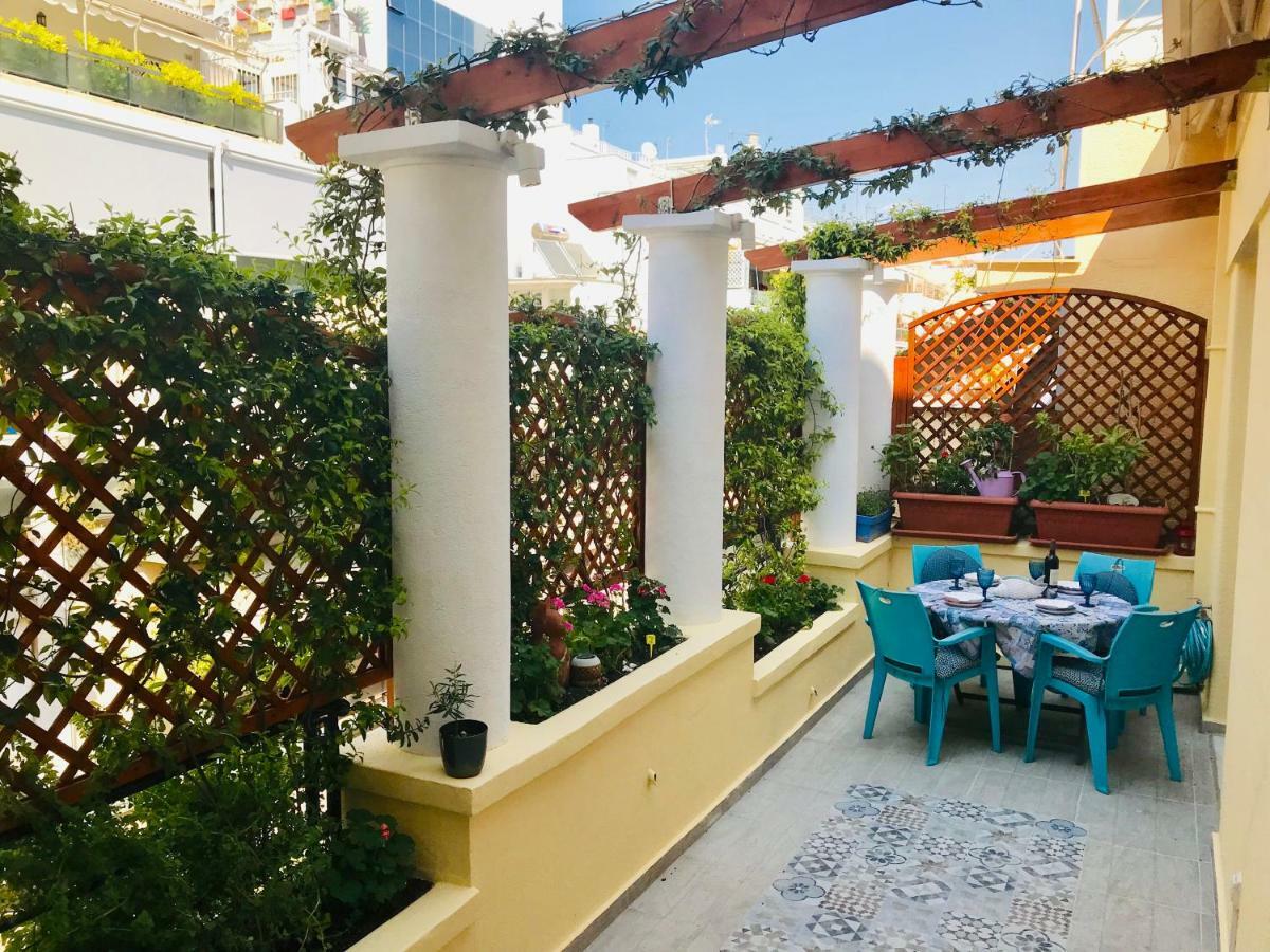 Oasis Veranda Under Columns.Kolonaki Embassy Area. Athen Exterior foto